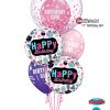 Bukiet 1221 Cupcakes for the Birthday Girl Qualatex #57789 78669-2 20266-3