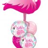 Bukiet 1180 Pink Flamingo Birthday Qualatex #57807 57274-2 25588-2