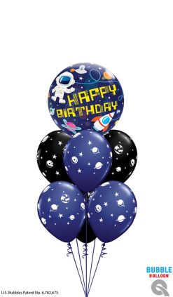 Bukiet 1524 Hope Your Birthday is Outta This World! Qualatex #13079 89443-6