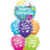 Bukiet 1602 Wishing You Oceans of Joy on Your Birthday! Qualatex #15731 12019-6