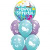 Bukiet 1580 Sending You Birthday Wishes From Under the Sea! Qualatex #15731 88401-6